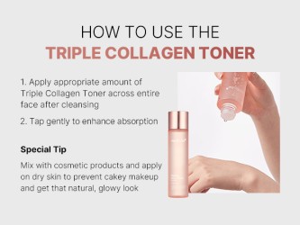 Triple Collagen Toner 4.0 140ml Triple Collagen Toner 4.0 140ml