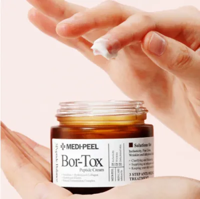 Peptide Tox Bor Cream - Αντιγηραντική Κρέμα με Πεπτίδια & Υαλουρονικό 50gr