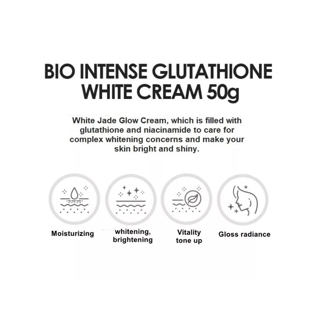 Bio Intense Glutathione White Cream - Brightening Glutathione Cream 50g