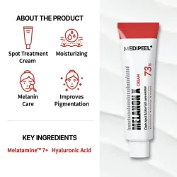 Medi-Peel Melanon X Cream 30ml – Κρέμα για Πανάδες, Δυσχρωμίες & Φωτεινότητα - Medipeel - glowfit.gr