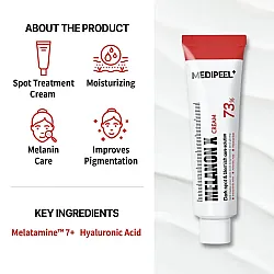 Medi-Peel Melanon X Cream 30ml – Κρέμα για Πανάδες, Δυσχρωμίες & Φωτεινότητα