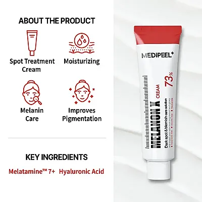 Medi-Peel Melanon X Cream 30ml – Κρέμα για Πανάδες, Δυσχρωμίες & Φωτεινότητα