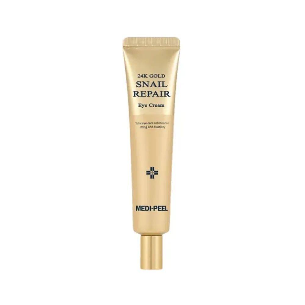 Medi-Peel 24K Gold Snail Repair Eye Cream 40ml – Κρέμα Ματιών για Ρυτίδες & Μαύρους Κύκλους -  - glowfit.gr