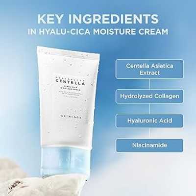 SKIN1004 Hyalu-Cica Moisture Cream 75ml – Ενυδατική με Centella & Υαλουρονικό
