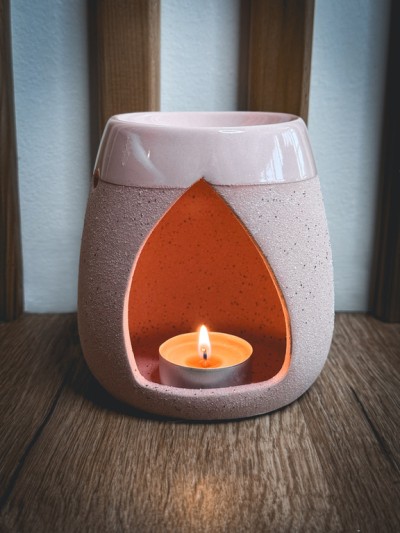 Αρωματιστής Wax Melts και Αιθέρια Ελαια Ροζ