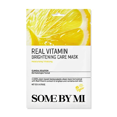 Some By Mi Real Vitamin Brightening Sheet Mask 20g