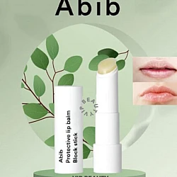 Protective Lip Balm Block Stick SPF15 - Protective Lip Balm in Stick - Abib - glowfit.gr