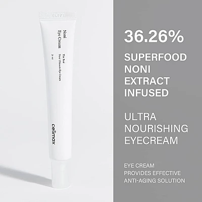 Celimax The Real Noni Ultimate Eye Cream – Επανορθωτική Κρέμα Ματιών με Νόνι & Πεπτίδια 20ml