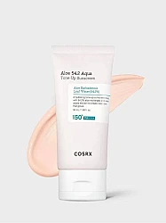 COSRX Aloe 54.2 Aqua Tone-Up Sunscreen SPF50 – Αντηλιακό με Aloe -  - glowfit.gr