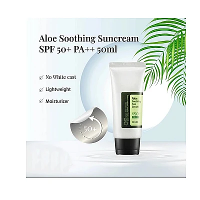 COSRX Aloe Soothing Sun Cream SPF50+ PA+++ 50ml