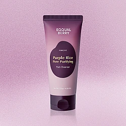 Purple Rice Pore Purifying Pack Cleanser 130gr-Μάσκα αργίλου διπλής χρήσης και αφρώδες καθαριστικό - EQQUALBERY - glowfit.gr
