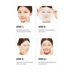 MISSHA Airy Fit Sheet Mask Lemon 19g - μάσκα λάμψης με εκχύλισμα λεμονιού - glowfit.gr