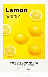Airy Fit Sheet Mask Lemon - Μάσκα Λάμψης & Τόνωσης με Βιταμίνη C