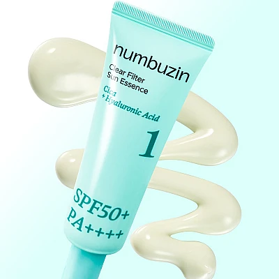 Numbuzin No.1 Pure-Full Calming Water Sunscreen SPF50+50ml – Αντηλιακό για Ευαίσθητο & Ακνεϊκό Δέρμα