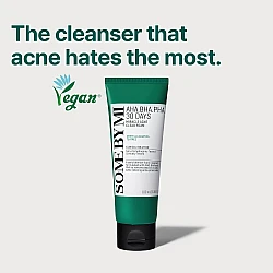 AHA BHA PHA 30 Days Miracle Foam – Αφρός Καθαρισμού για Ακμή & Εξισορρόπηση Σμήγματος 100ML - Some By Mi - glowfit.gr