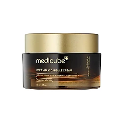 Medicube Deep Vita C Capsule Cream 55g - κορεάτικη κρέμα με βιταμίνη C για πανάδες - glowfit.gr