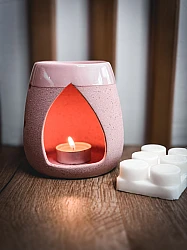 Αρωματιστής Wax Melts και Αιθέρια Ελαια Ροζ