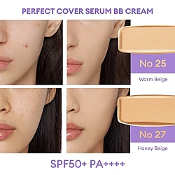 MISSHA M Perfect Cover Serum BB Cream 50ml - BB Cream SPF50+ με serum δράση - glowfit.gr
