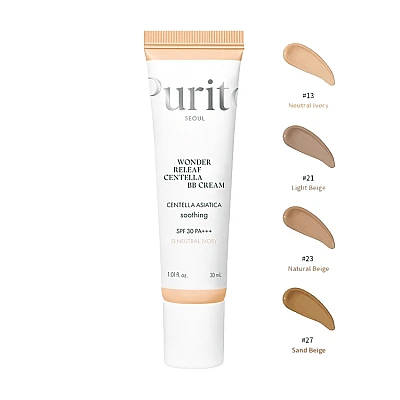 Purito Wonder Releaf Centella BB Cream SPF30 PA+++ #13 Neutral Ivory – BB Αντηλιακή με Φυσική Κάλυψη 30ml