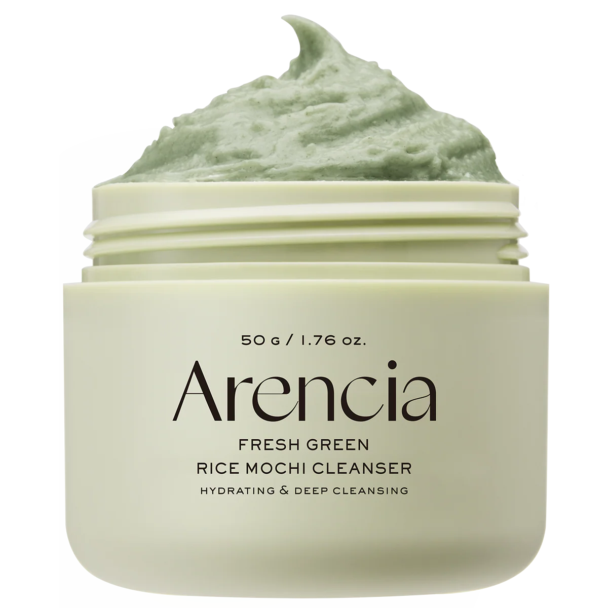 Arencia Fresh Green Rice Mochi Cleanser 120g – Καθαριστικό Προσώπου με Ρύζι & Πράσινο Τσάι - Arencia - glowfit.gr