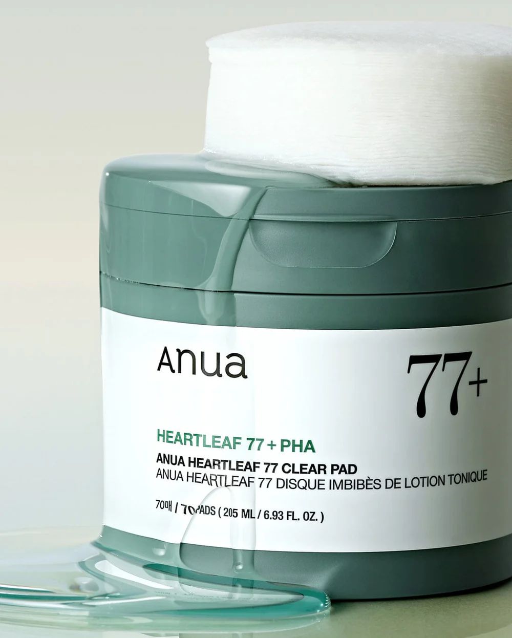 Heartleaf 77 Clearpad 160ml - Anua - glowfit.gr