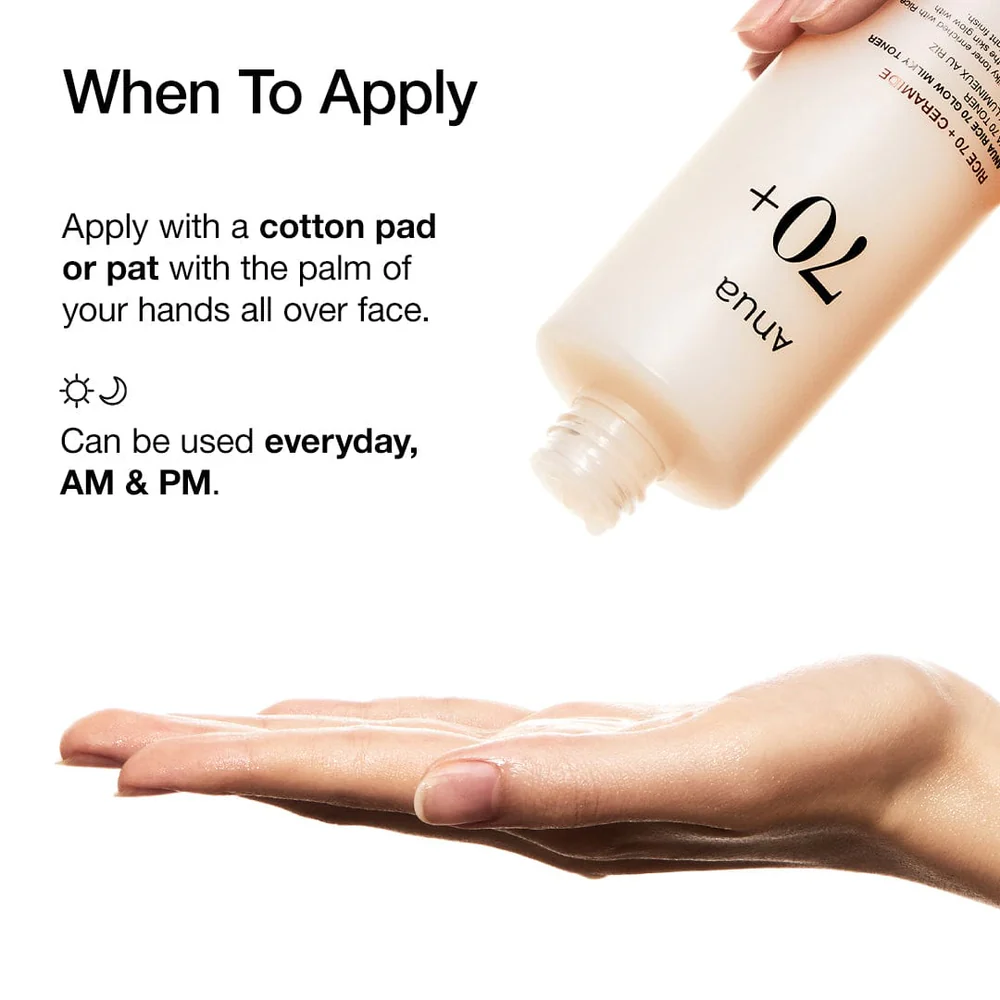 Rice 70 Glow Milky Toner 150ml - Anua - glowfit.gr