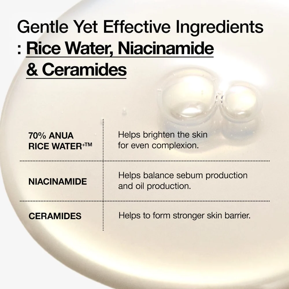 Rice 70 Glow Milky Toner 150ml - Anua - glowfit.gr