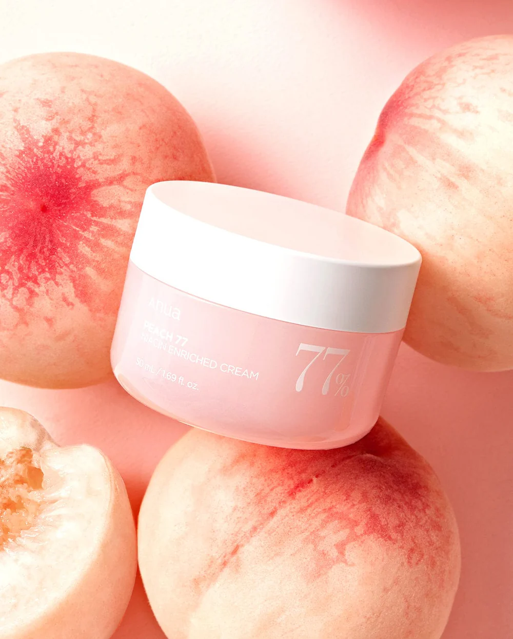 Peach 77% Niacin Enriched Cream 50ml - Anua - glowfit.gr