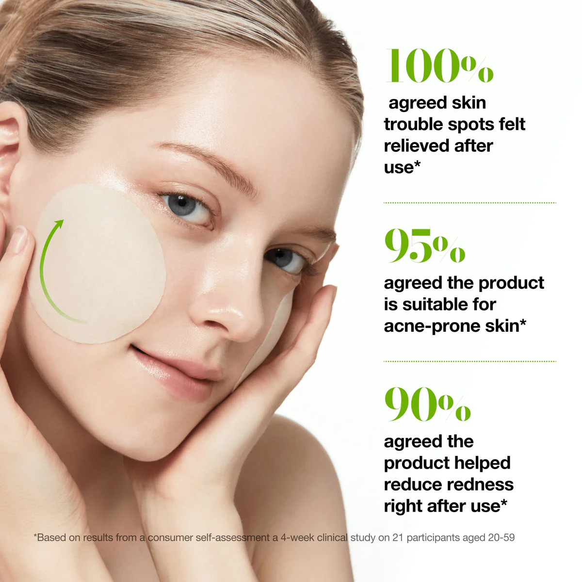 ANUA Azelaic Acid 10 Hyaluron Redness Soothing Pads για ερυθρότητα και ατέλειες - glowfit.gr