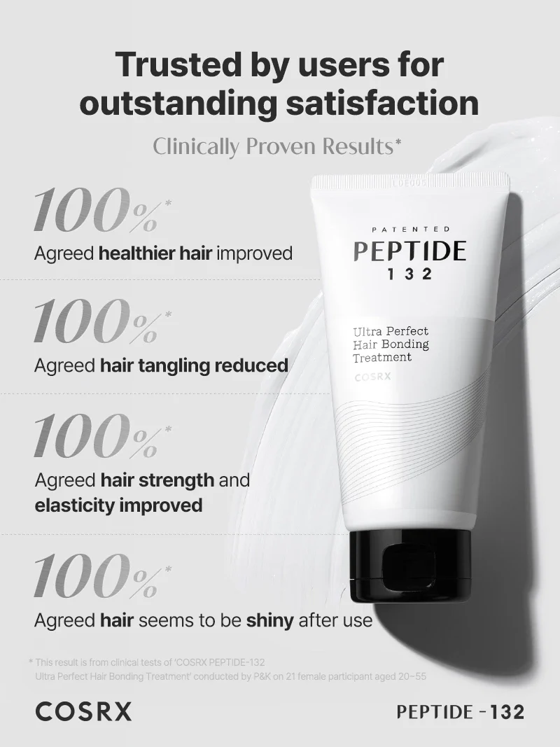 Peptide-132™ Bonding Treatment 120ml– Αναγεννητική μαλακτική κρέμα για φθαρμένα μαλλιά - CosrX - glowfit.gr