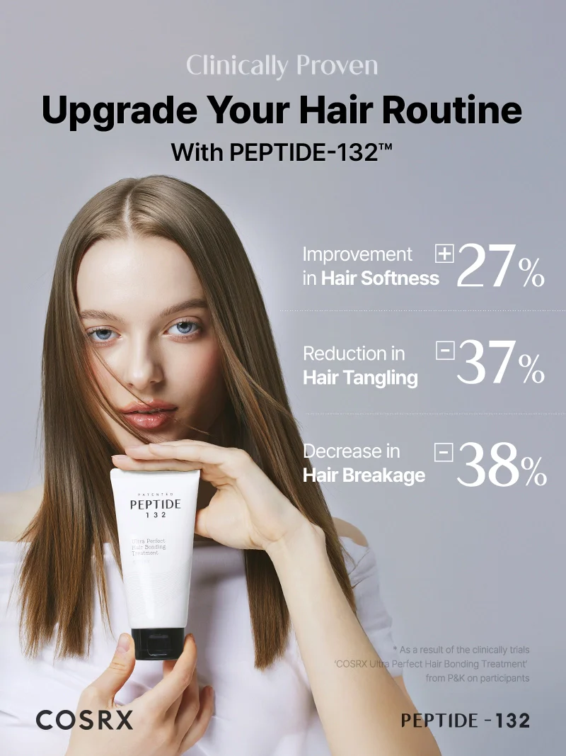 Peptide-132™ Bonding Treatment 120ml– Αναγεννητική μαλακτική κρέμα για φθαρμένα μαλλιά - CosrX - glowfit.gr