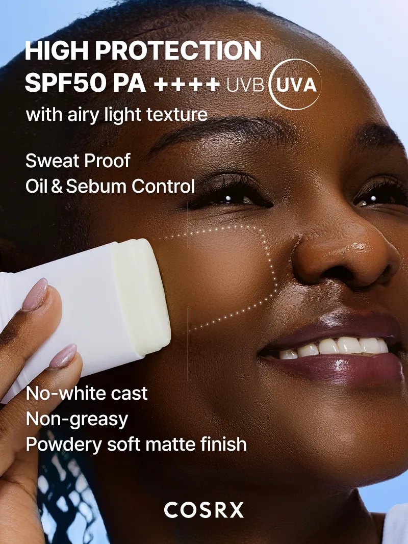 COSRX Airy-Light Invisible SunStick 19g - κορεάτικο αντηλιακό stick SPF50 - glowfit.gr