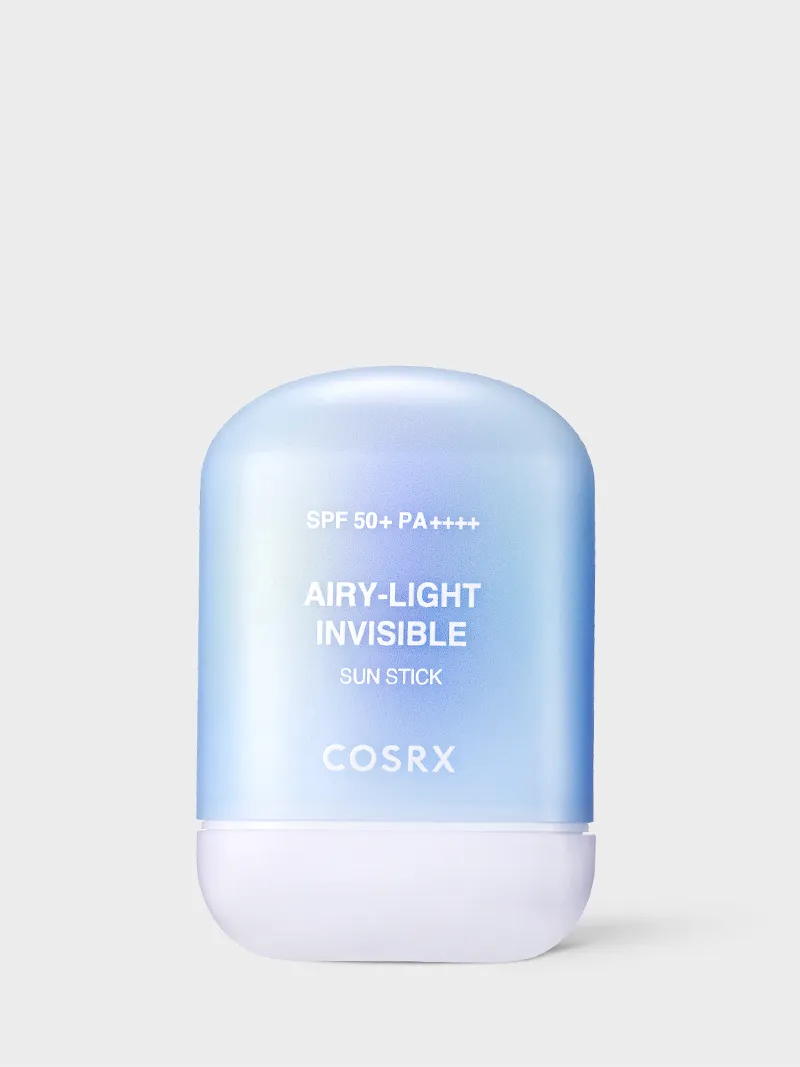 COSRX Airy-Light Invisible SunStick 19g - κορεάτικο αντηλιακό stick SPF50 - glowfit.gr