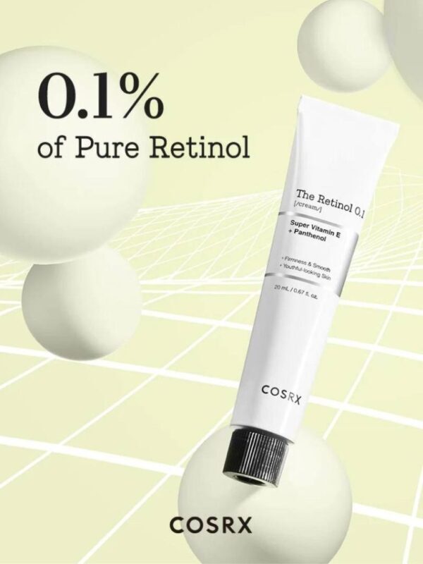 COSRX The Retinol 0.1 Cream 20ml  – Κρέμα Ρετινόλης 0,1% για Ρυτίδες & Πόρους -  - glowfit.gr