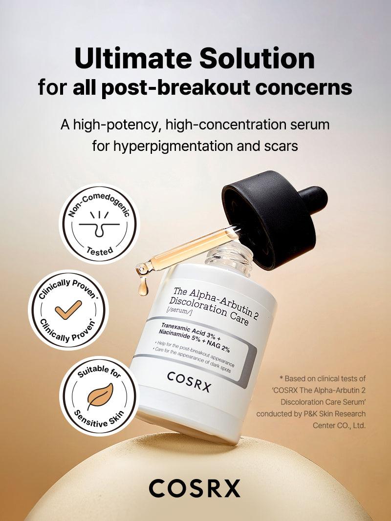 COSRX The Alpha Arbutin 2 Discoloration Care Serum – Δυσχρωμίες, Σημάδια & Ομοιόμορφος Τόνος 50ml - CosrX - glowfit.gr
