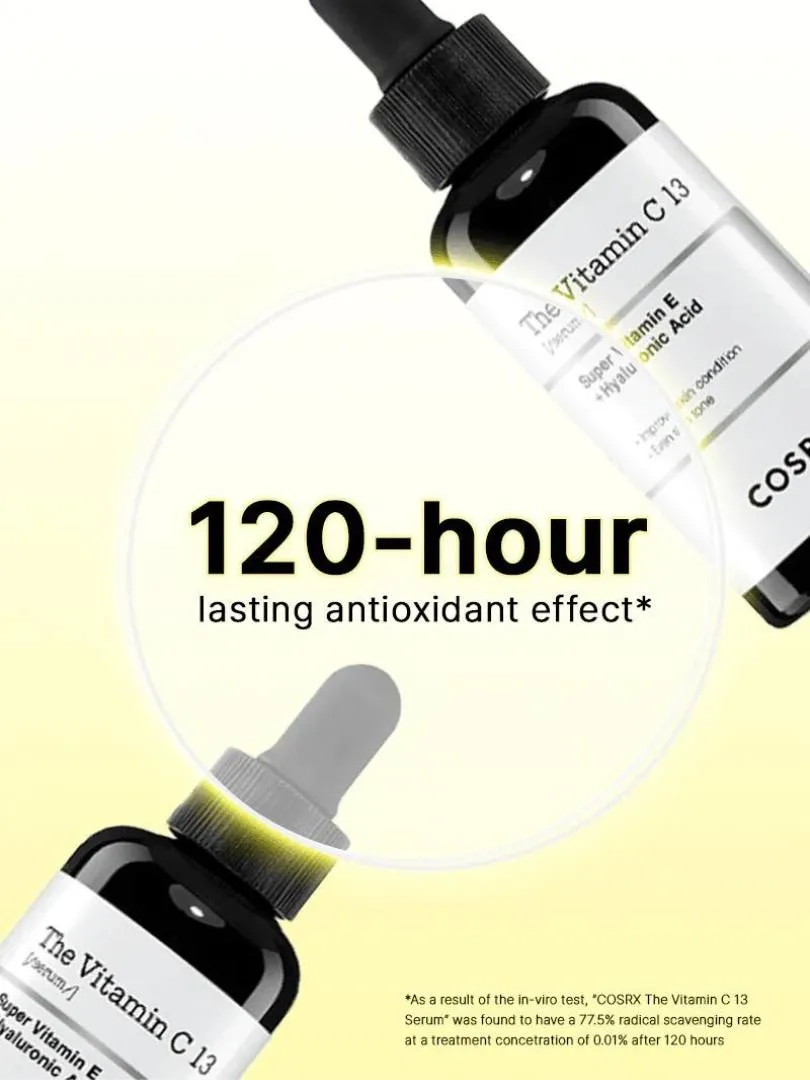 COSRX The Vitamin C 13 Serum 20ml - κορεάτικος ορός με βιταμίνη C για λάμψη - glowfit.gr