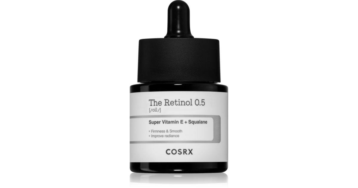 Cosrx The Retinol 0.5 Oil – Έλαιο με 0.5% Ρετινόλη για Ρυτίδες & Ελαστικότητα 20ml - CosrX - glowfit.gr
