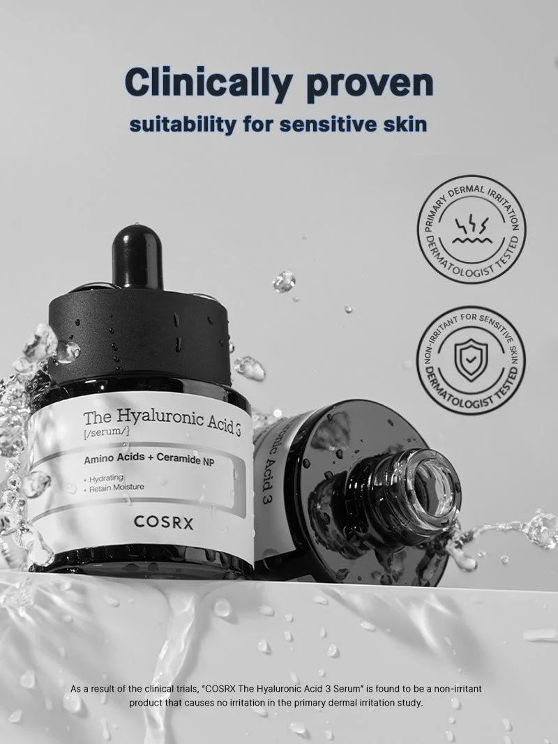 The Hyaluronic Acid 3 Serum 20ML - CosrX - glowfit.gr
