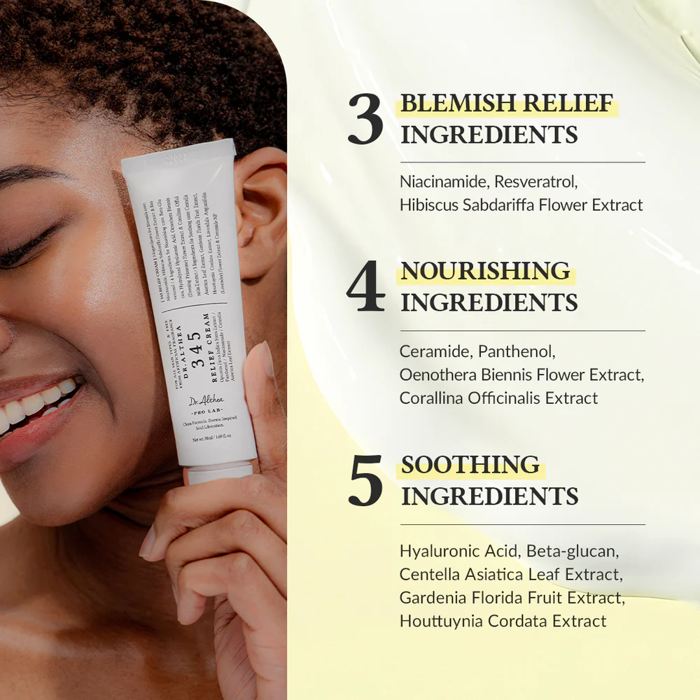 345 Relief Cream 50ml - Dr. Althea - glowfit.gr