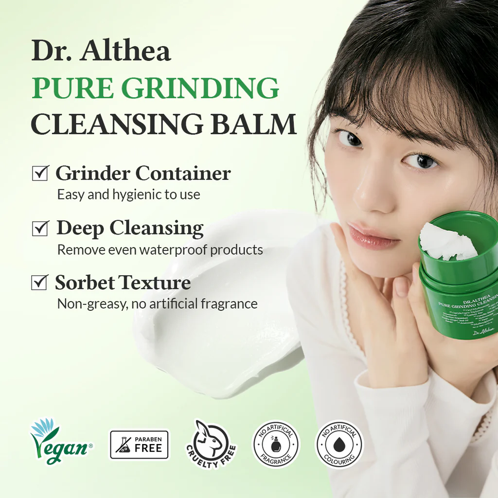 Pure Grinding Cleansing Balm 50ml-Καθαριστικό Βάλσαμο Προσώπου & Ματιών - Dr. Althea - glowfit.gr