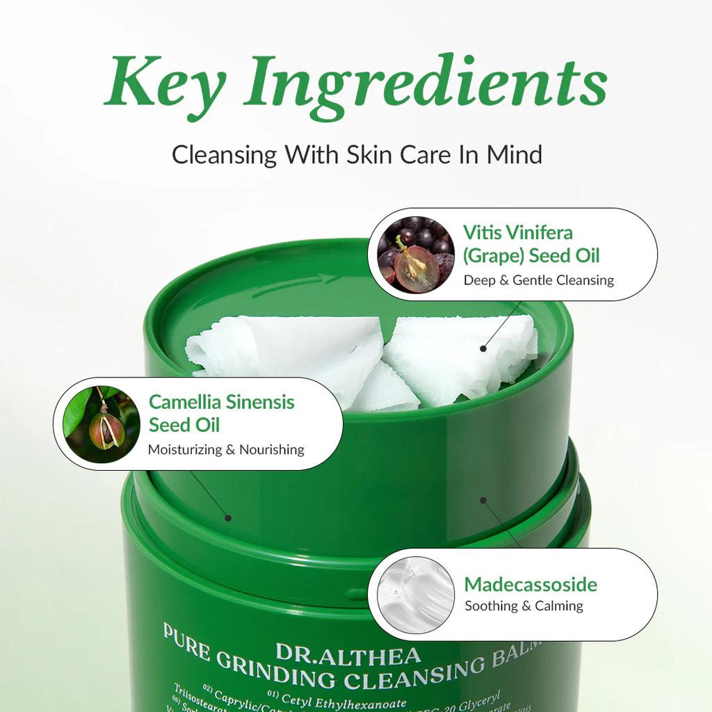 Pure Grinding Cleansing Balm 50ml-Καθαριστικό Βάλσαμο Προσώπου & Ματιών - Dr. Althea - glowfit.gr
