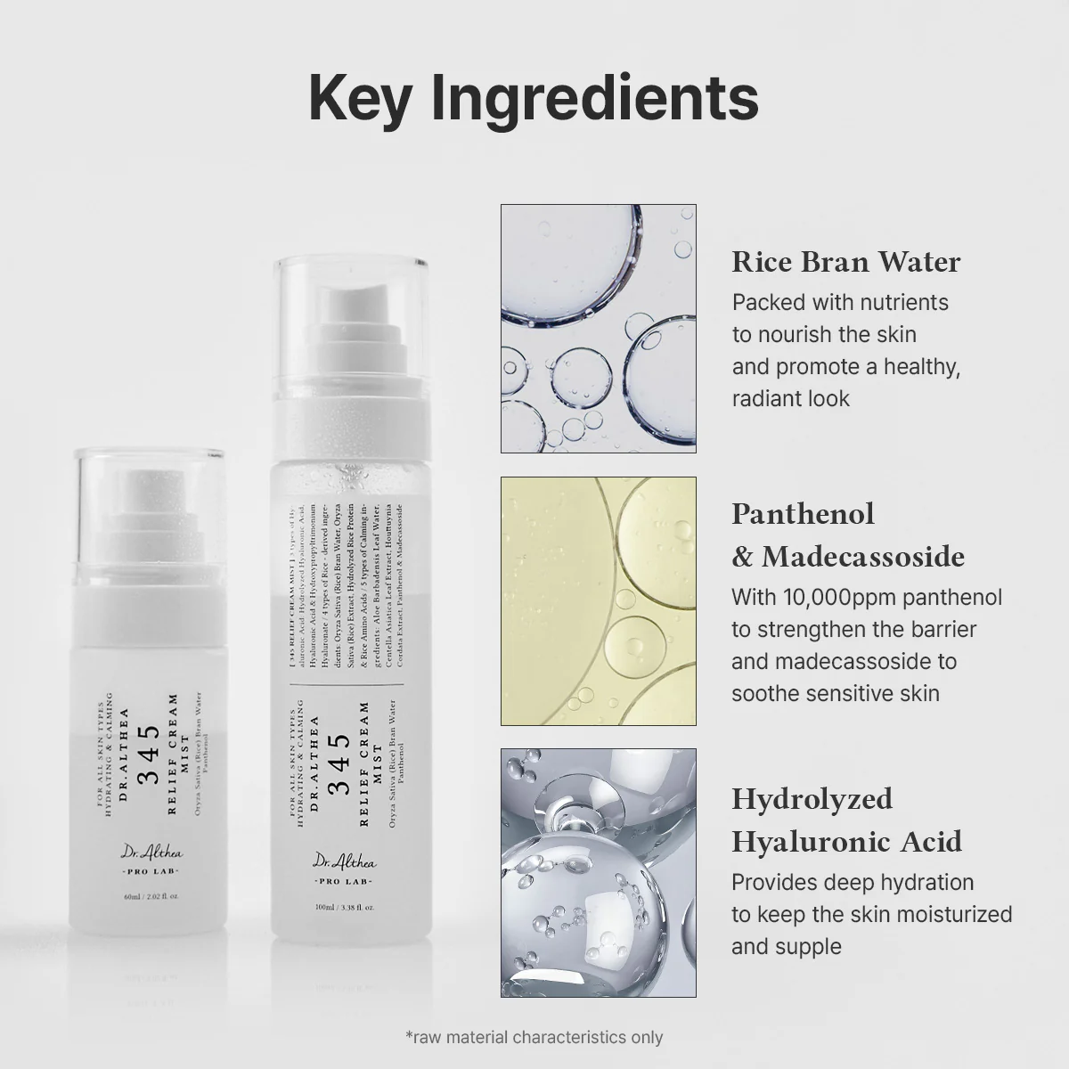 Dr. Althea 345 Relief Cream Mist 100ml– Διπλής Φάσης Ενυδατικό Mist με Centella & Υαλουρονικό - Dr. Althea - glowfit.gr
