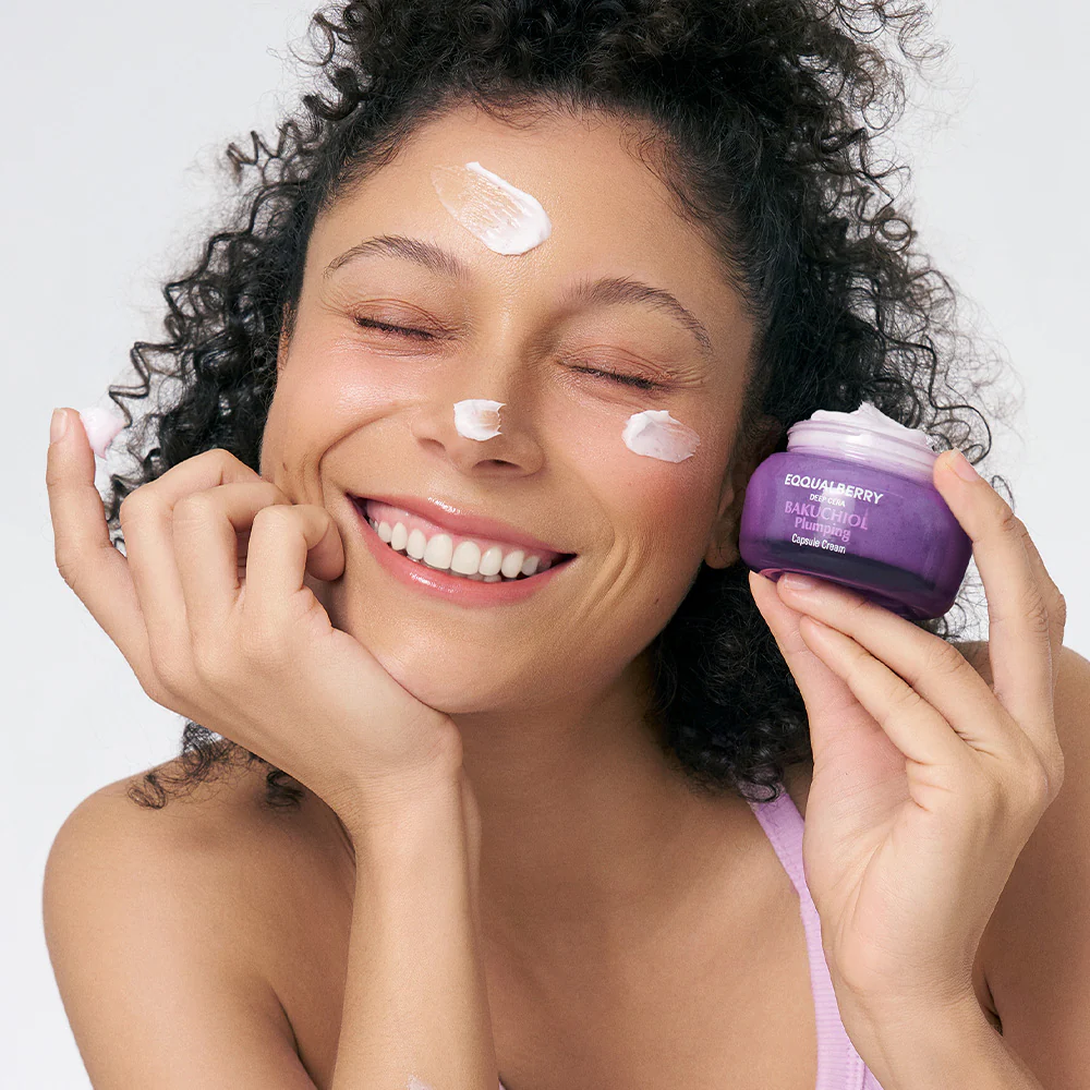 Eqqualberry Deep Cera Bakuchiol Plumping Capsule Cream 50ml - κορεάτικη αντιγηραντική κρέμα με Bakuchiol - glowfit.gr
