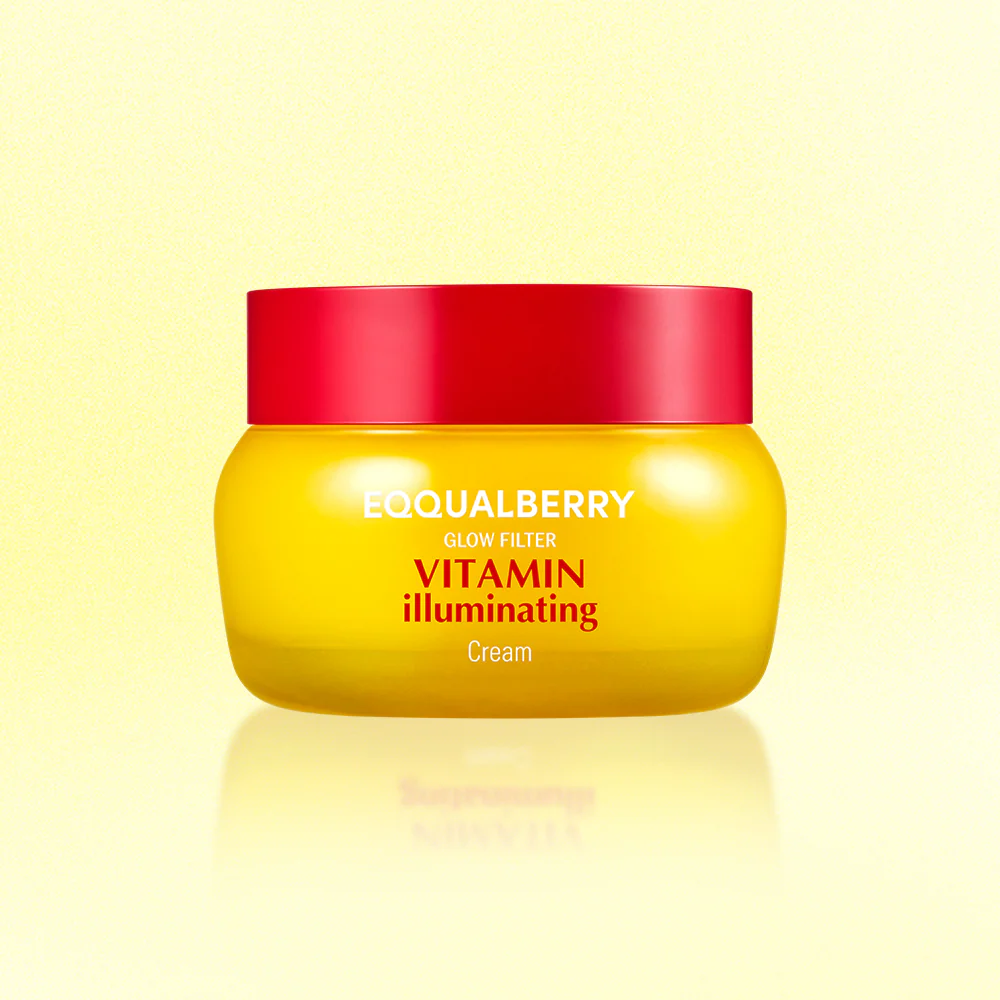 Eqqualberry Vitamin Illuminating Cream 50ml - κορεάτικη κρέμα λάμψης με βιταμίνες - glowfit.gr