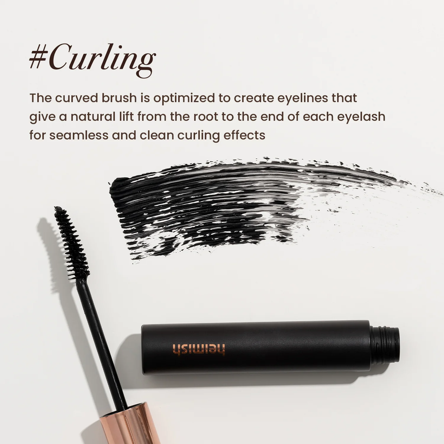 Heimish Dailism Smudge Stop Mascara – Tubing Mascara για Όγκο & Καμπύλωση - Heimish - glowfit.gr