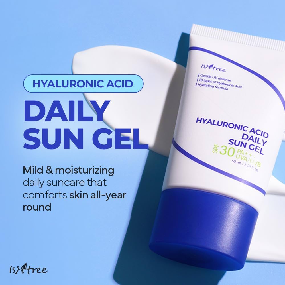 Hyaluronic Acid Watery Sun Gel spf 50+/PA++++ - Isntree - glowfit.gr