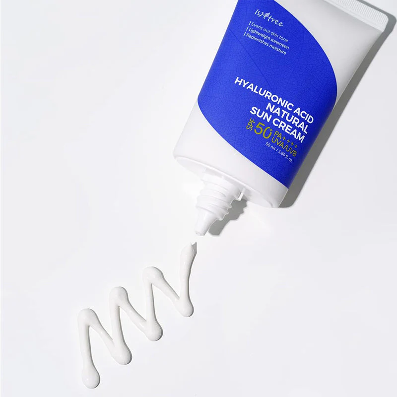 Hyaluronic Acid Natural Sun Cream SPF50+ PA++++ - Isntree - glowfit.gr