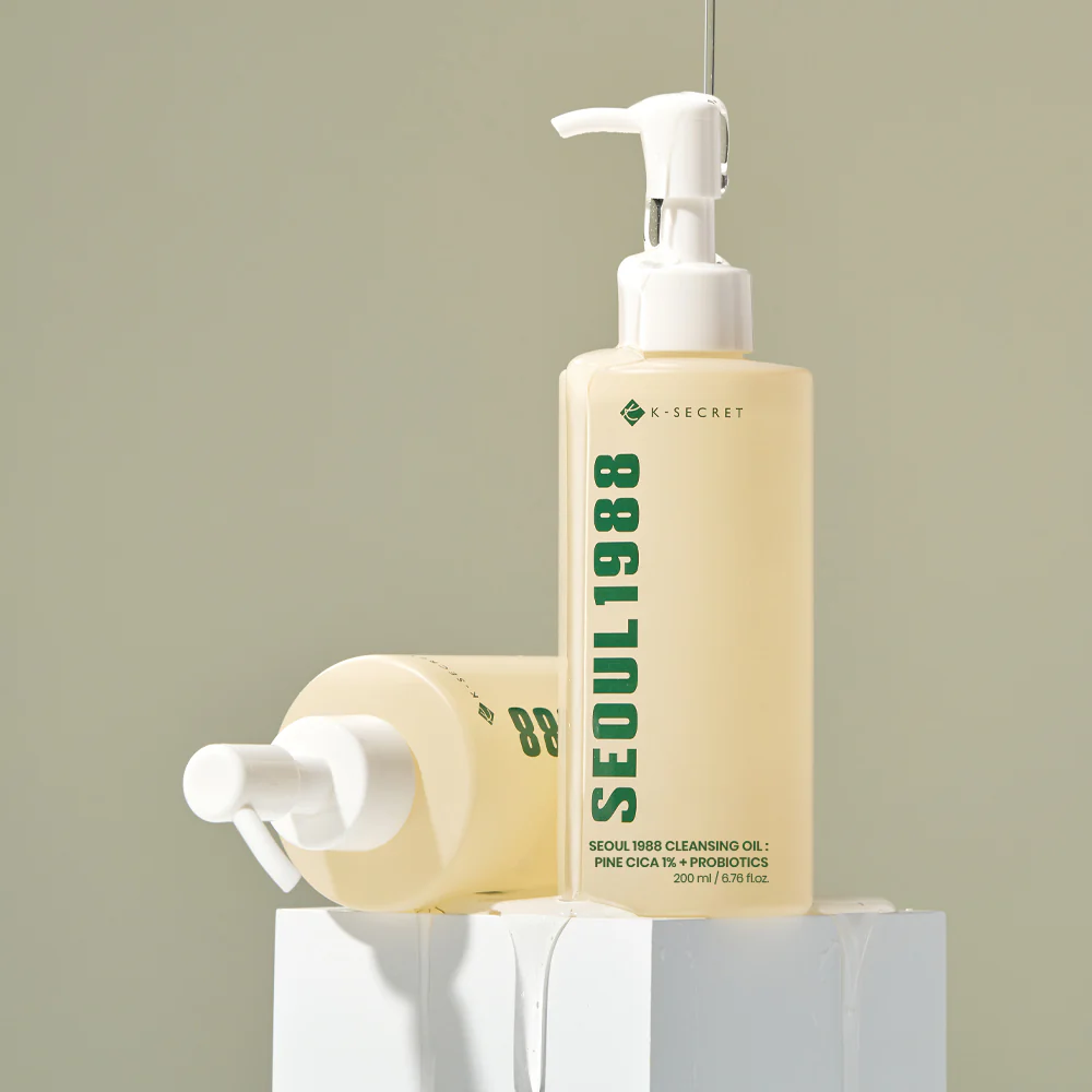 K-Secret Seoul 1988 Pine Cica 1% Cleansing Oil with Probiotics 250ml - K-Secret - glowfit.gr