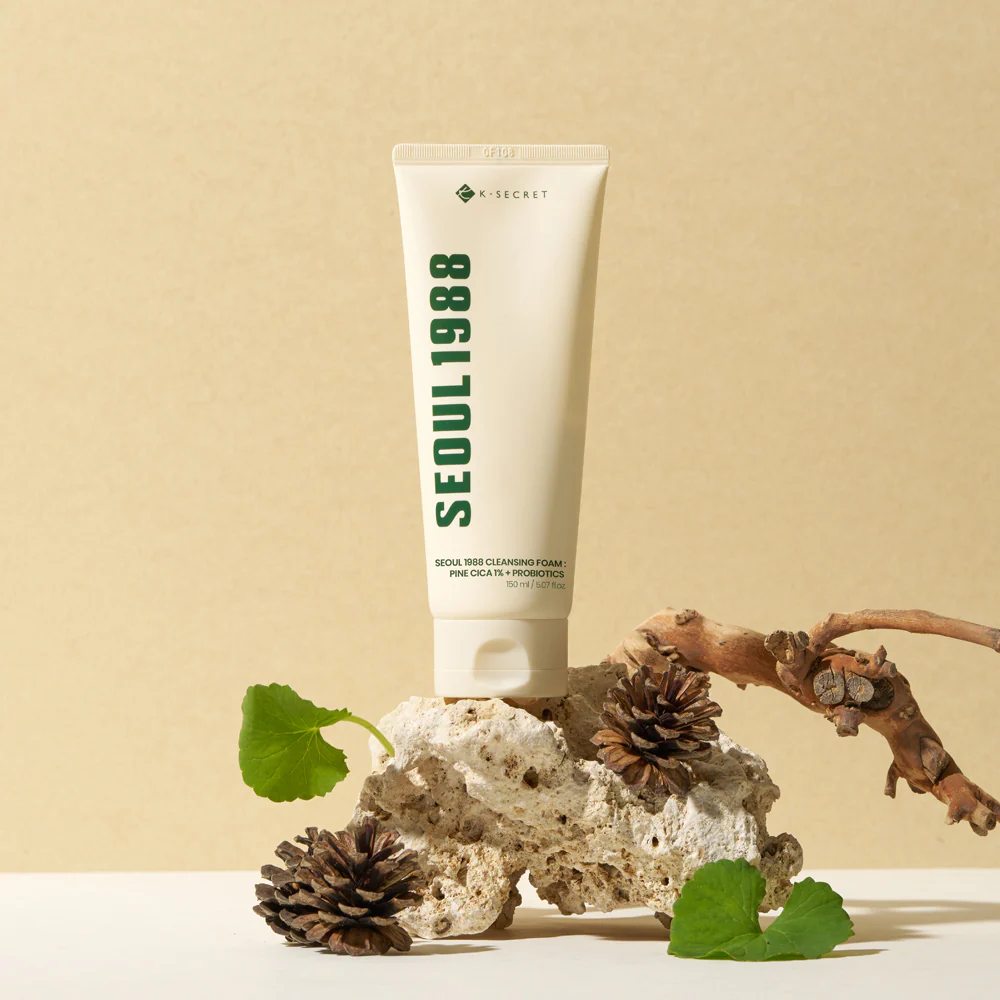 Pine Cica Cleansing Foam με 1% Cica & Προβιοτικά – Απαλός Καθαρισμός & Καταπράυνση για Ευαίσθητο Δέρμα 150ml - K-Secret - glowfit.gr