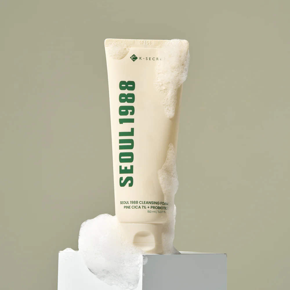 Pine Cica Cleansing Foam με 1% Cica & Προβιοτικά – Απαλός Καθαρισμός & Καταπράυνση για Ευαίσθητο Δέρμα 150ml - K-Secret - glowfit.gr